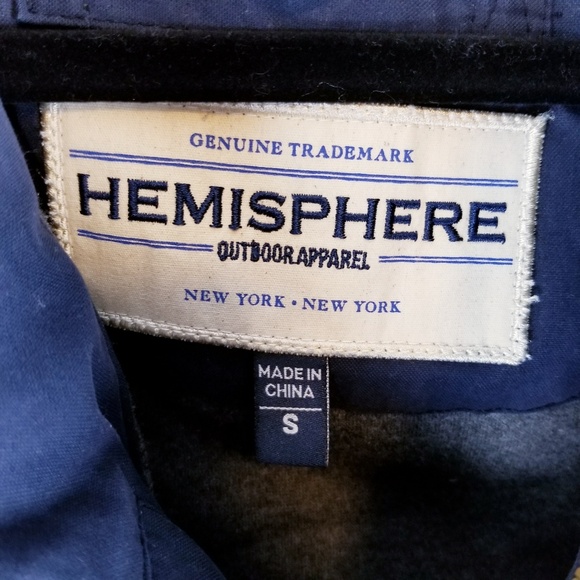 Hemisphere outdoor apparel blue winter coat small - Picture 2 of 8